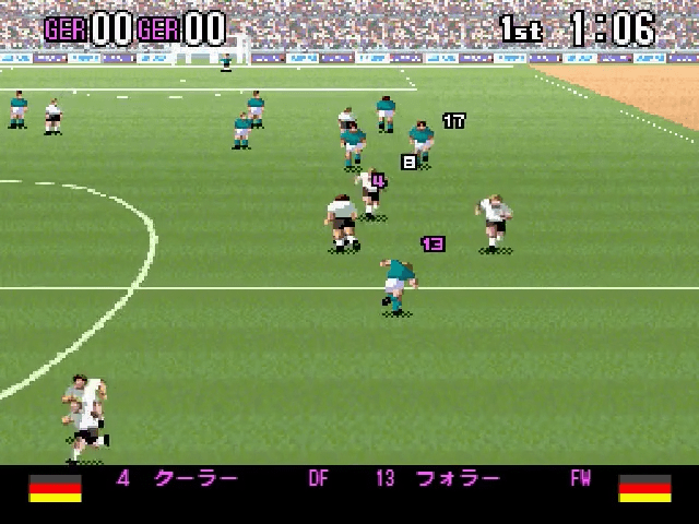 Super Formation Soccer 94: World Cup Final Data screenshot 2 for Super Famicom